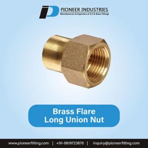 Brass Flare Long Union Nut