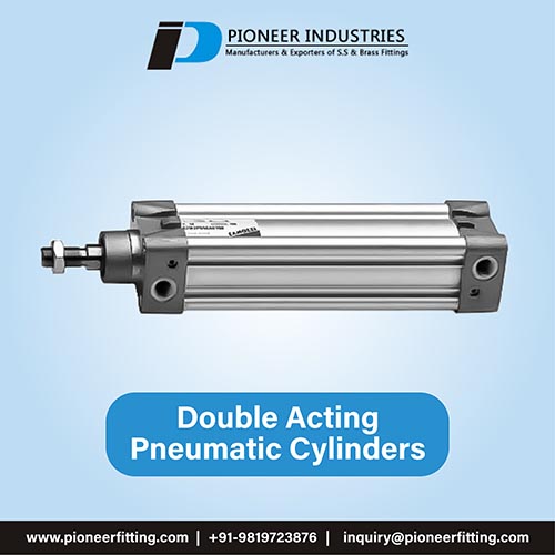 Double Acting Pneumatic Cylinders manufacturer, supplier, and exporter
