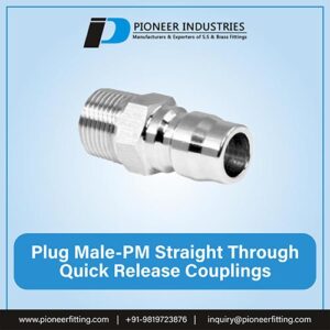 Plug Male - PM | Straight Through Quick Release Couplings