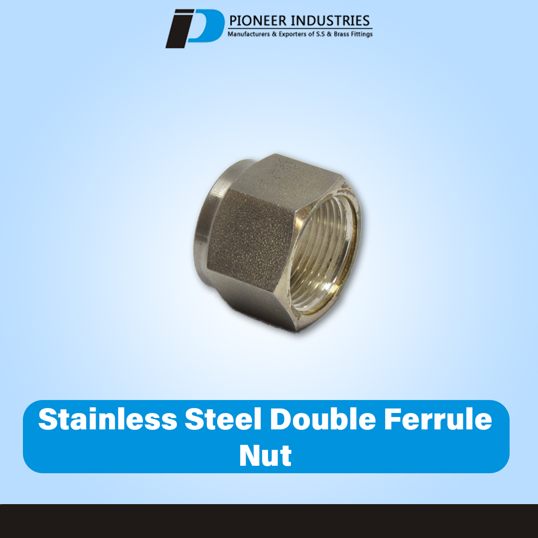 Stainless Steel Double Ferrule Nut