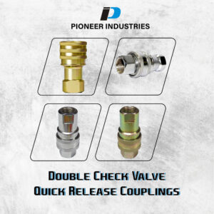 Double Check Valve Quick Release Couplings