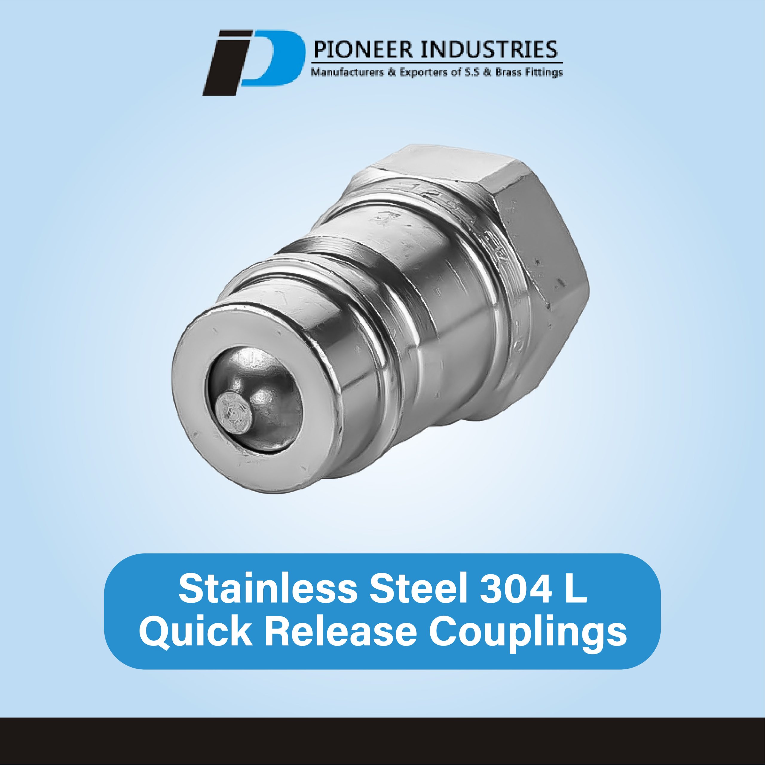 Stainless Steel 304 L Quick Release Couplings